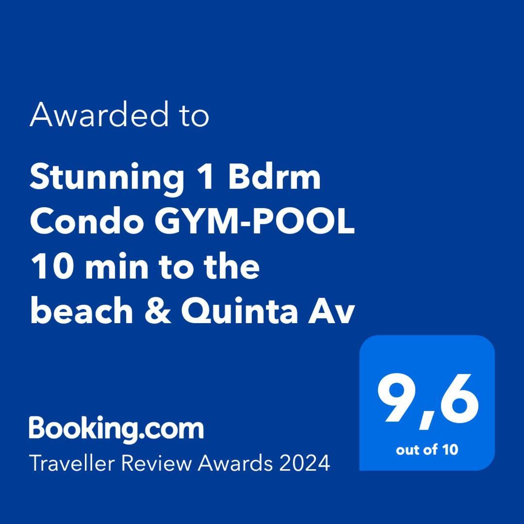 Stunning 1 Bdrm Condo Gym-Pool 10 Min To The Beach & Quinta Av Плая-дель-Кармен Экстерьер фото